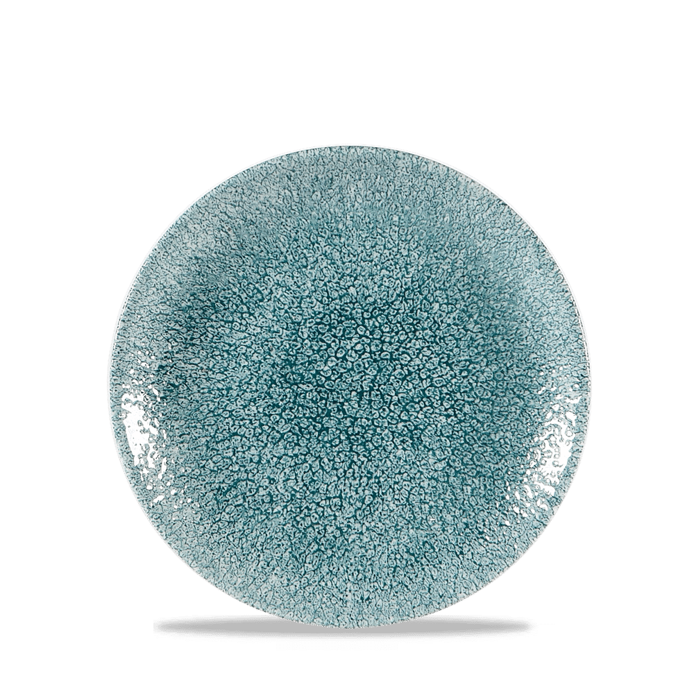 Raku Jade Green Evolve Coupe Plate 6.5" Box 12