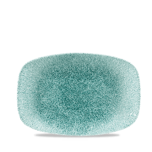 Raku Jade Green Chefs Oblong Plate 9.35"X6.2" Box of 12 (3-5 Working Days Delivery)