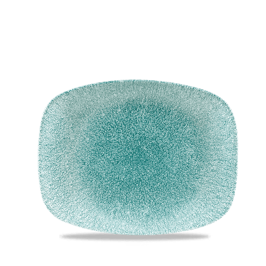 Raku Jade Green Chefs Oblong Plate 10.3"X8" Box of 12 (3-5 Working Days Delivery)