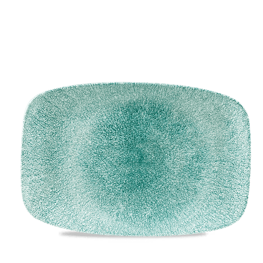 Raku Jade Green Oblong Chefs Plate 12 X 7 4/5" Box of 6 (3-5 Working Days Delivery)