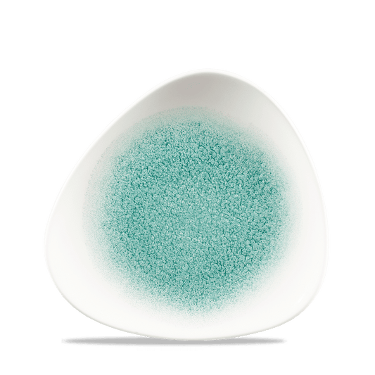 Raku Jade Green Lotus Plate 8" Box of 12 (3-5 Working Days Delivery)