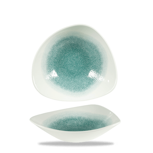 Raku Jade Green Lotus Bowl 9" Box of 12 (3-5 Working Days Delivery)