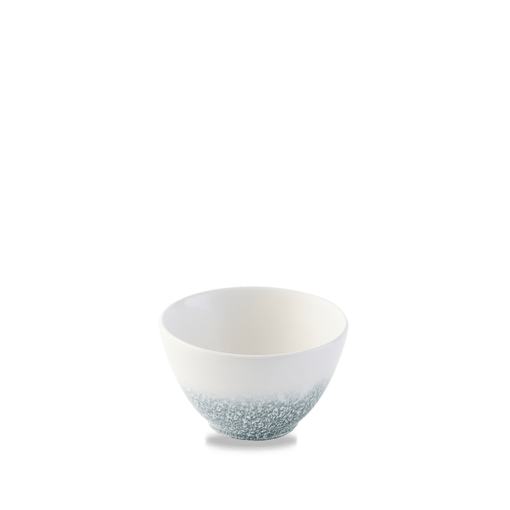 Raku Topaz Blue  Deep Bowl 8Oz Box 12