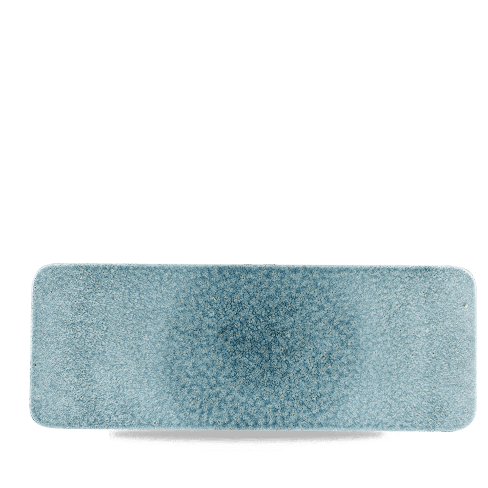 Raku Topaz Blue  Rect Tile 14 6/8X5 1/2" Box 4