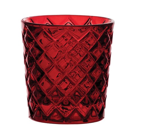 Criss Cross Red Nightlight HolderBox of 12