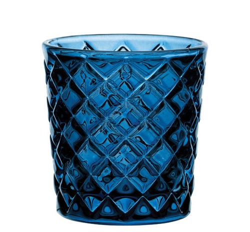 Criss Cross Blue Nightlight Holder Box of 12