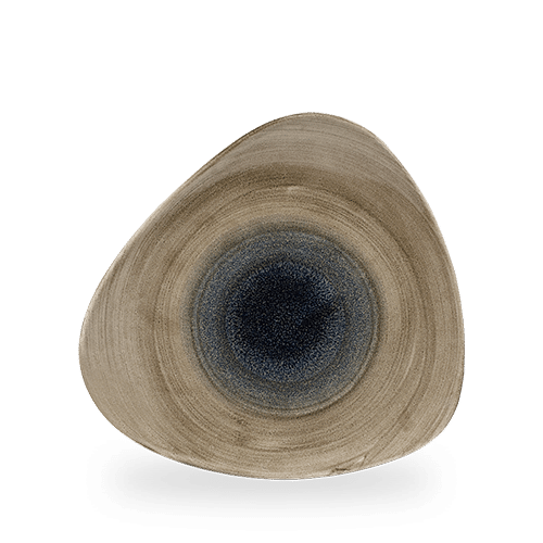 Stonecast Aqueous Bayou Lotus Plate 11 1/4" Box 12