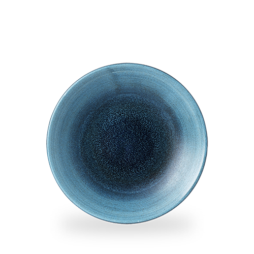 Stonecast Aqueous Lagoon  Deep Coupe Plate 9 2/5" Box 12