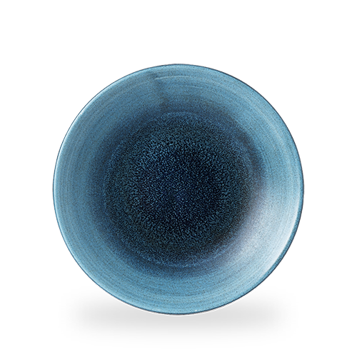 Stonecast Aqueous Lagoon  Deep Coupe Plate 11" Box 12