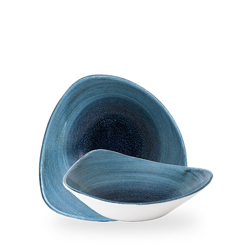 Stonecast Aqueous Lagoon Lotus Bowl 9" Box 12