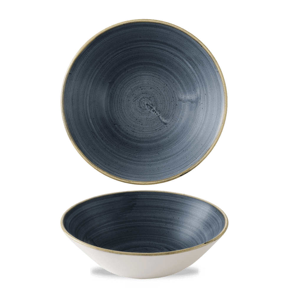 Stonecast Blueberry Evolve Deep Coupe Bowl 8 2/3" Box 6