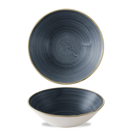 Stonecast Blueberry Evolve Deep Coupe Bowl 8 2/3" Box of 6 (3-5 Working Days Delivery)