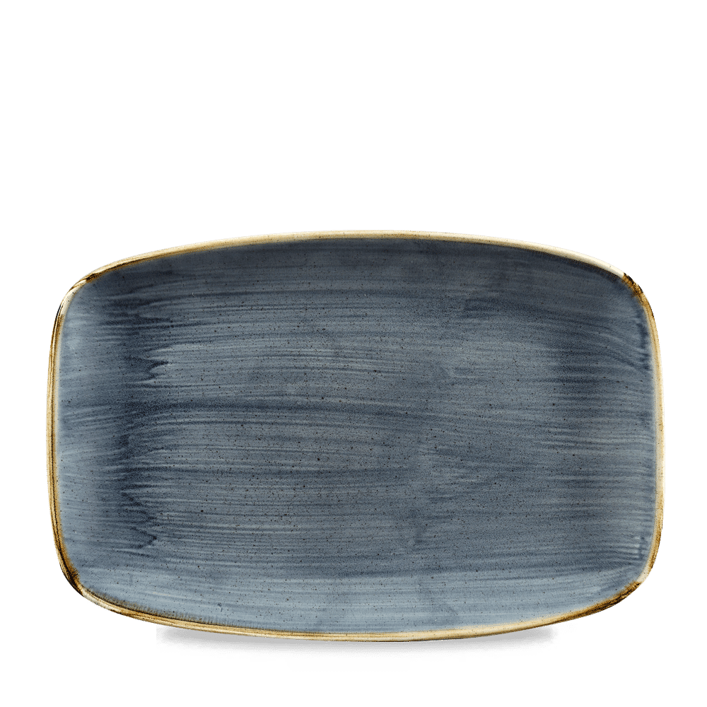 Stonecast Blueberry Oblong Chefs Plate 12 X 7 4/5" Box 6