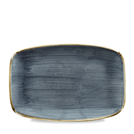 Stonecast Blueberry Oblong Chefs Plate 12 X 7 4/5" Box of 6 (3-5 Working Days Delivery)