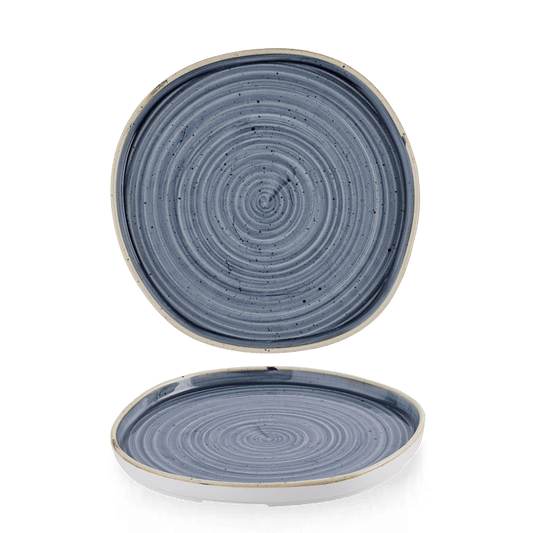 Stonecast Blueberry Organic Walled Plate 10 1/2" Box of 6 (3-5 Working Days Delivery)