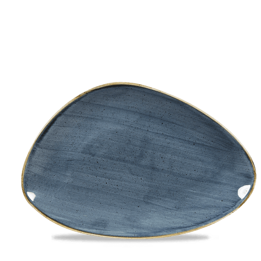 Stonecast Blueberry Triangle Chefs Plate 12"X8" Box of 6 (3-5 Working Days Delivery)