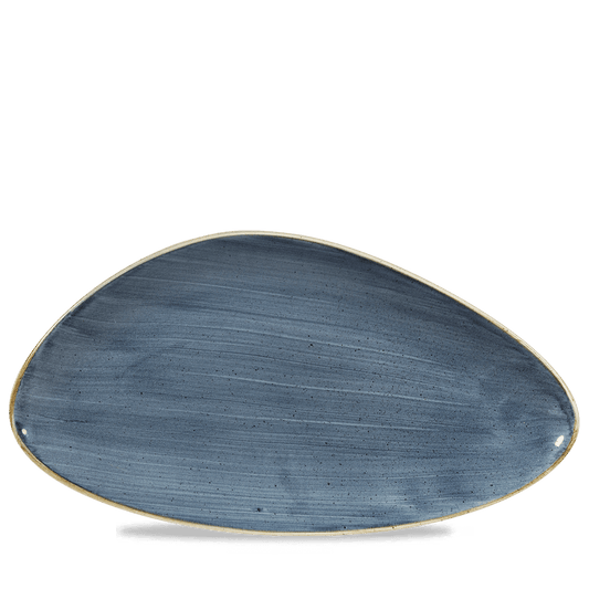 Stonecast Blueberry Triangle Chefs Plate 13 3/4"X7 3/8" Box of 6 (3-5 Working Days Delivery)