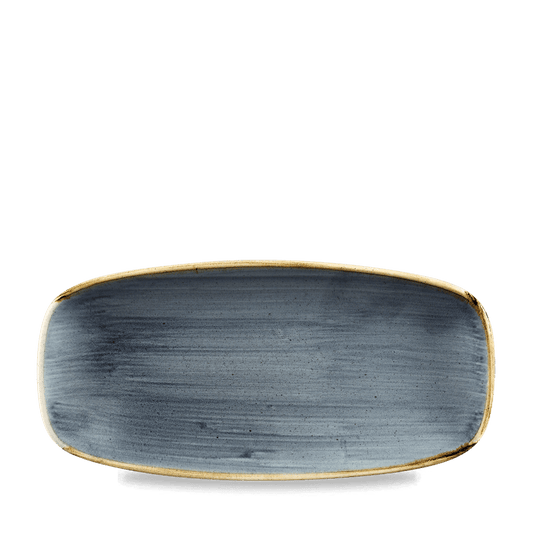 Stonecast Blueberry Chefs Oblong Plate 10.6"X5" Box of 12 (3-5 Working Days Delivery)