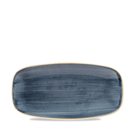 Stonecast Blueberry Chefs Oblong Plate 13 7/8X7 3/8" Box of 6 (3-5 Working Days Delivery)