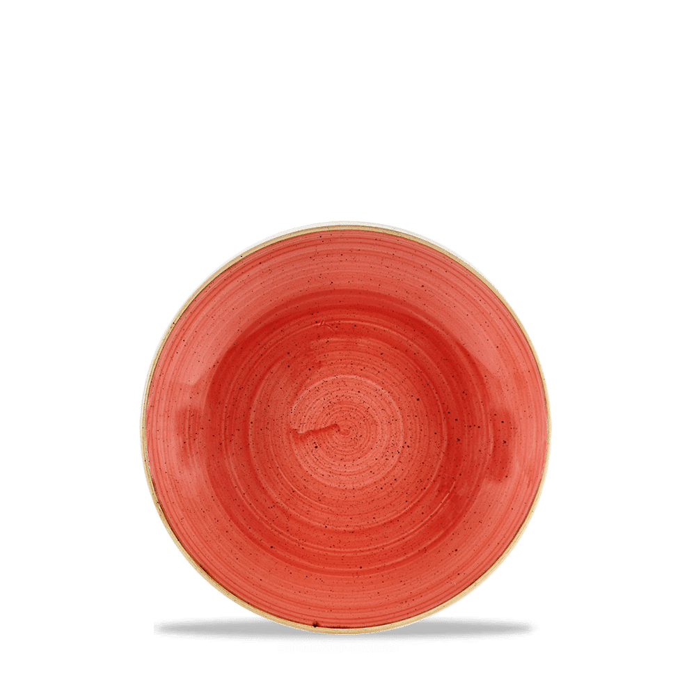 Stonecast Berry Red Evolve Coupe Bowl 7.25" Box 12