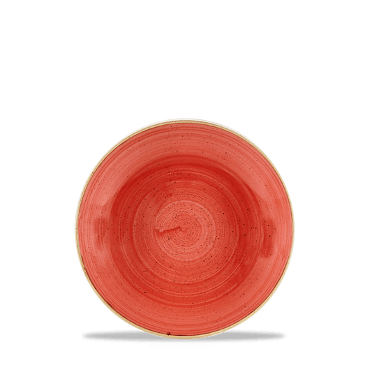 Stonecast Berry Red Evolve Coupe Bowl 7.25" Box of 12 (3-5 Working Days Delivery)