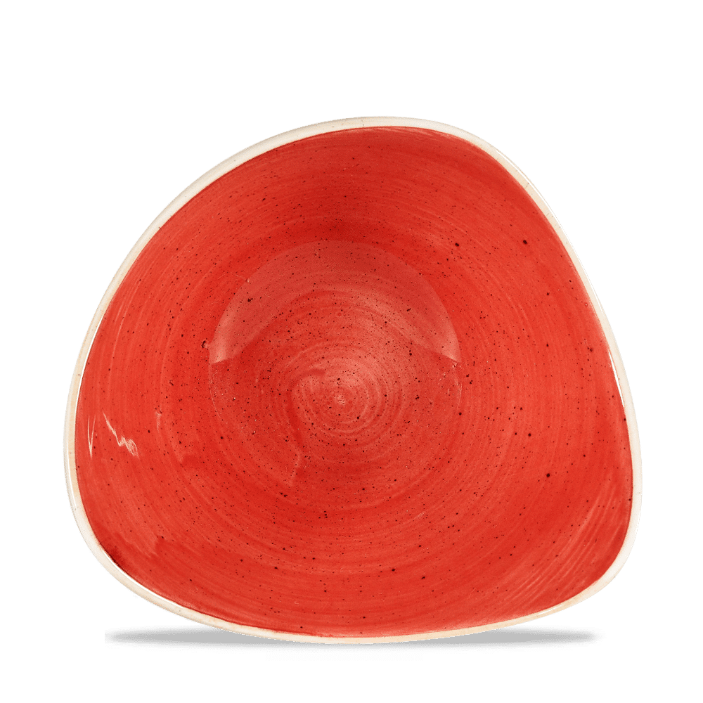 Stonecast Berry Red Lotus Bowl 9" Box 12