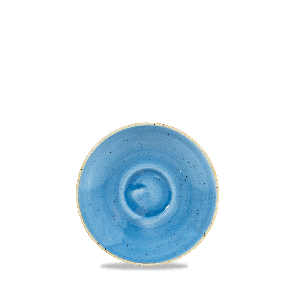Stonecast Cornflower Blue  Espresso Saucer 4.5" Box 12