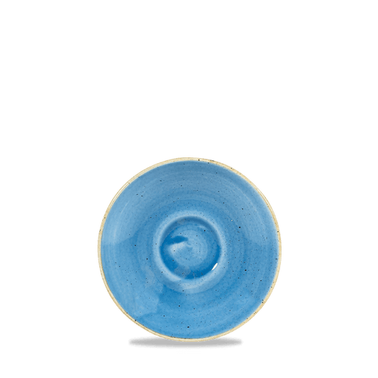 Stonecast Cornflower Blue Espresso Saucer 4.5" Box of 12 (3-5 Working Days Delivery)