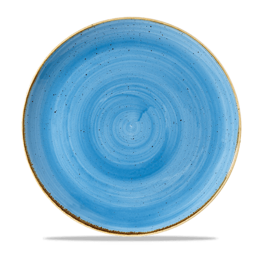 Stonecast Cornflower Blue Coupe Plate 28.8Cm Box of 12 (3-5 Working Days Delivery)