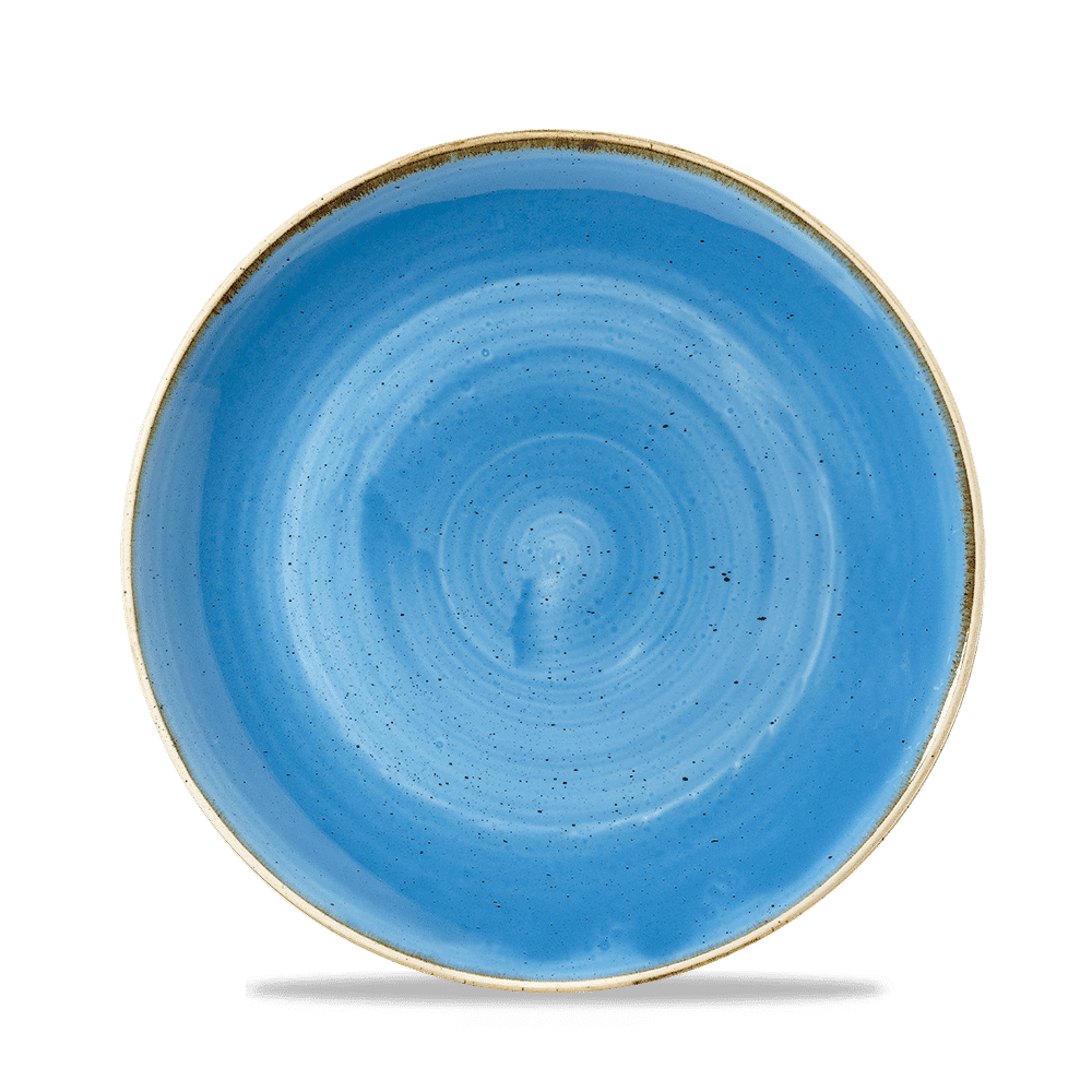 Stonecast Cornflower Blue  Coupe Bowl 24.8Cm Box 12