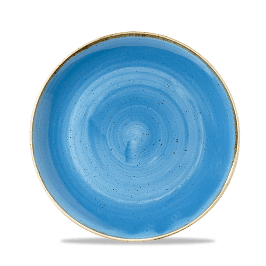 Stonecast Cornflower Blue Coupe Bowl 24.8Cm Box of 12 (3-5 Working Days Delivery)