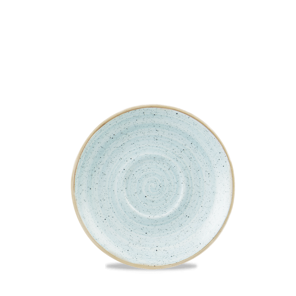 Stonecast Duck Egg  Cappuccino Saucer 15.6Cm Box 12