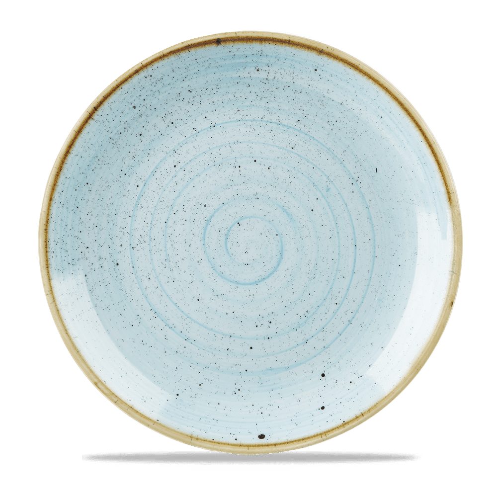Stonecast Duck Egg Evolve Coupe Plate 28.8Cm Box 12