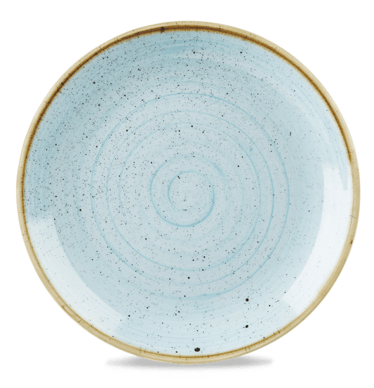 Stonecast Duck Egg Coupe Evolve Plate Box of 6 (3-5 Working Days Delivery)