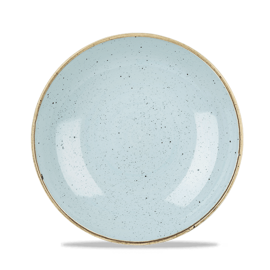 Stonecast Duck Egg Evolve Coupe Bowl 24.8Cm Box of 12 (3-5 Working Days Delivery)
