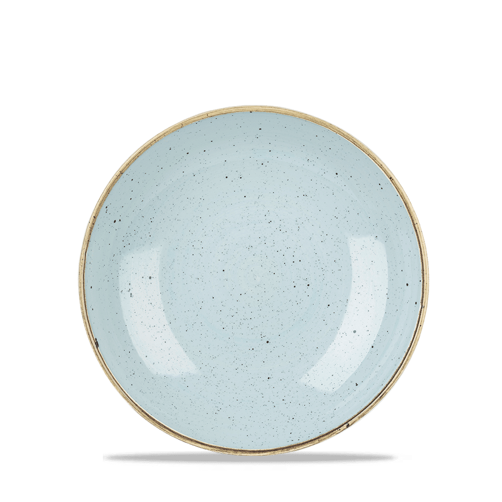 Stonecast Duck Egg Evolve Coupe Plate 16.5Cm Box 12
