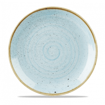 Stonecast Duck Egg Evolve Coupe Plate 21.7Cm Box 12