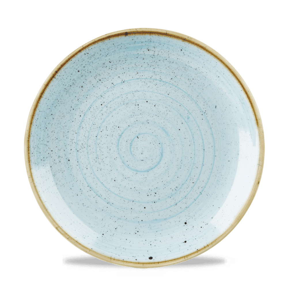Stonecast Duck Egg Evolve Coupe Plate 9" Box 12