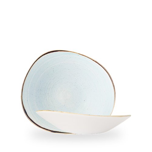 STONECAST DUCK EGG OPAL ORGANIC BOWL 25CM BOX 12