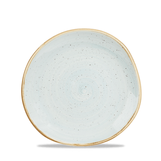Stonecast Duck Egg Round Trace Plate 7 1/4" Box of 12 (3-5 Working Days Delivery)