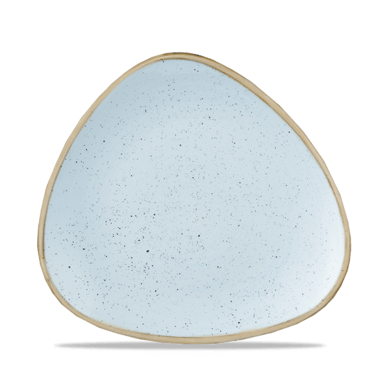 Stonecast Duck Egg Lotus Plate Box of 12 (3-5 Working Days Delivery)