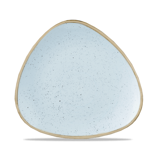 Stonecast Duck Egg Lotus Plate Box of 12 (3-5 Working Days Delivery)