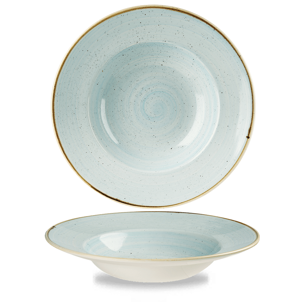 Stonecast Duck Egg Profile Wide Rim Bowl Large 10.90" Box 12