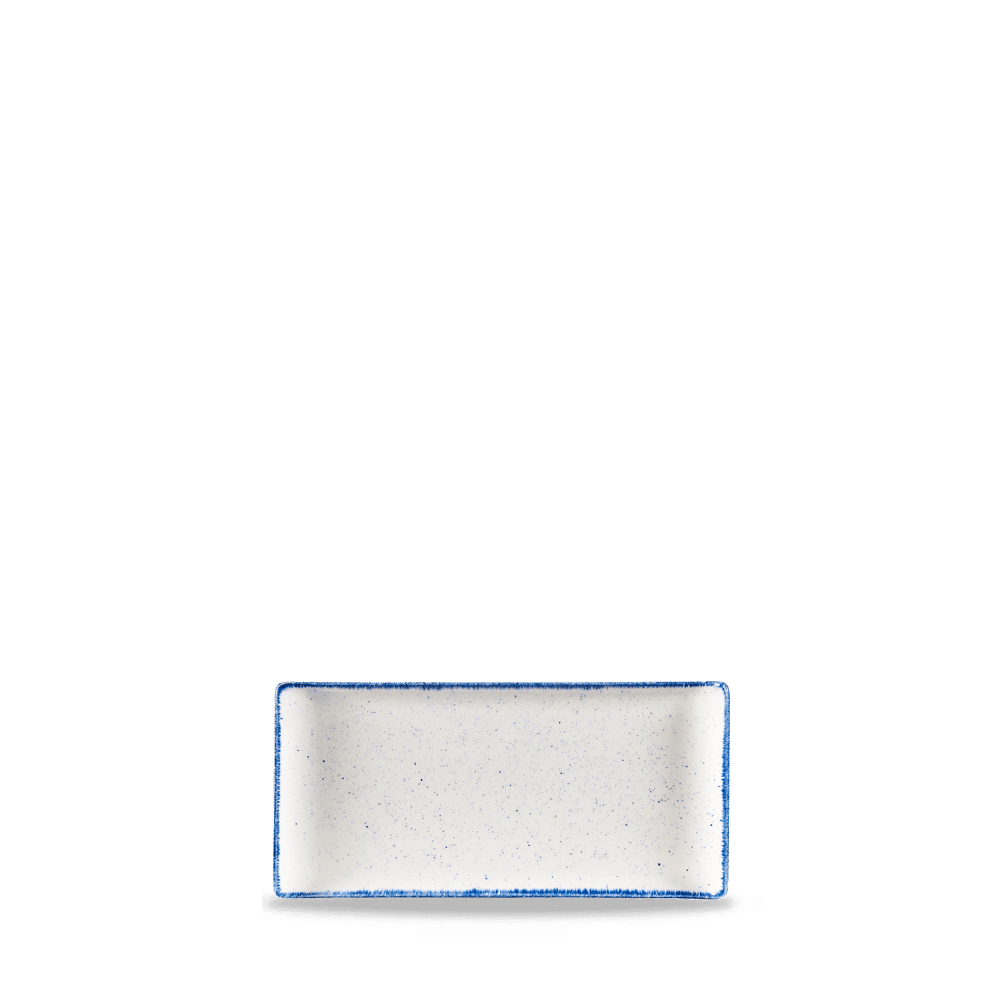 Stonecast Hints Indigo  Rectangle Buffet Tray 12" Box 6