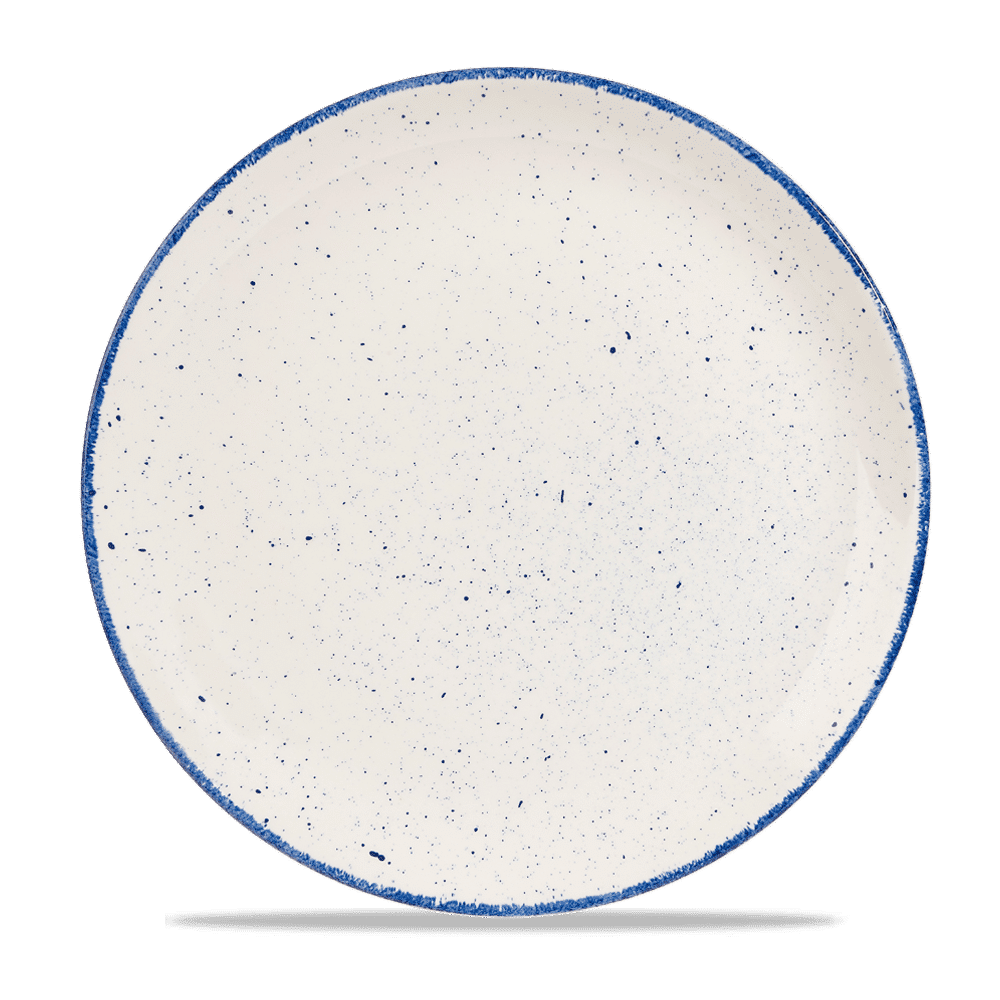 Stonecast Hints Indigo Evolve Coupe Plate 11 1/4" Box 12