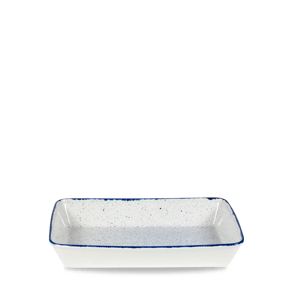 Stonecast Hints Indigo  Rectangle Baking Dish 15" Box 4