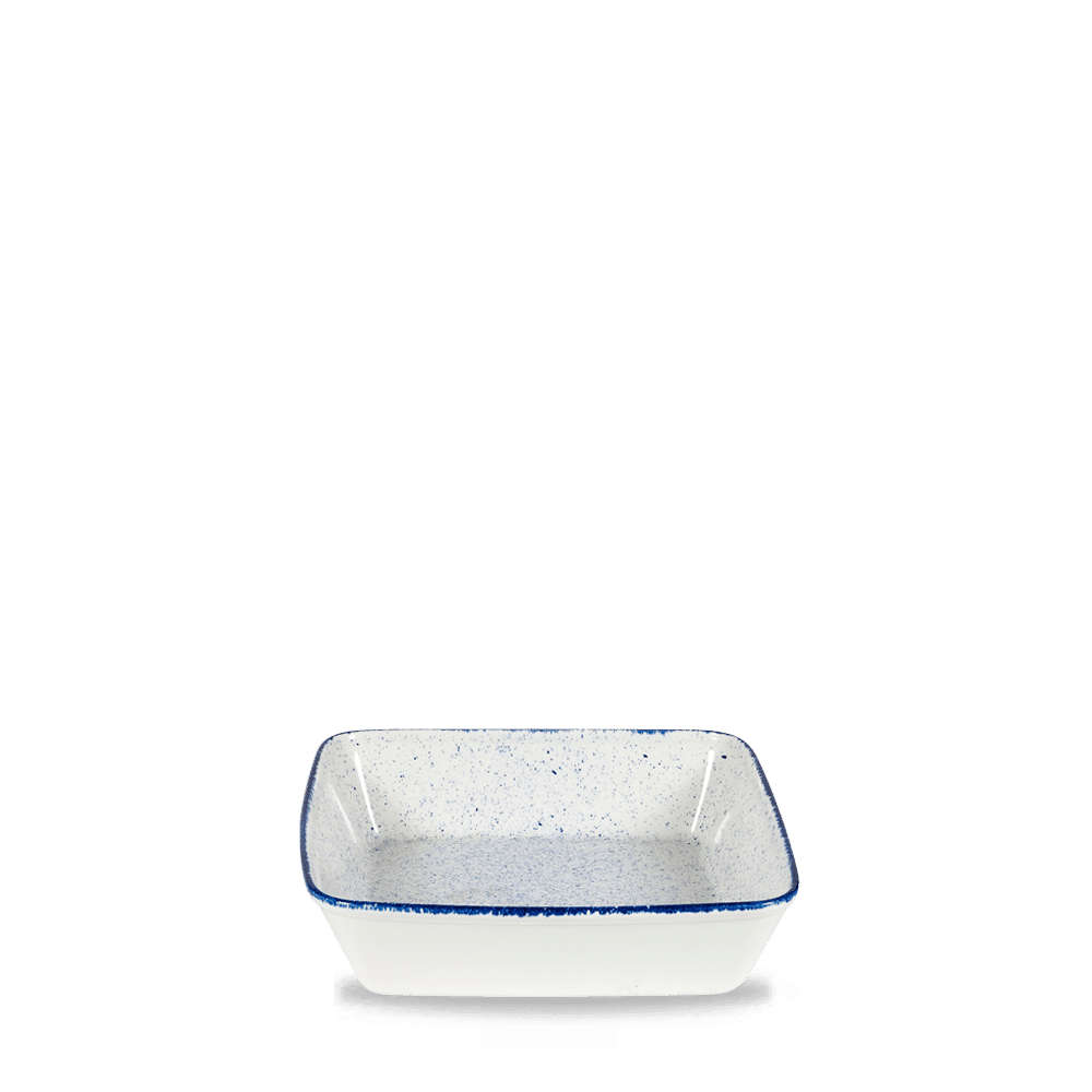 Stonecast Hints Indigo  Square Baking Dish 10" Box 6