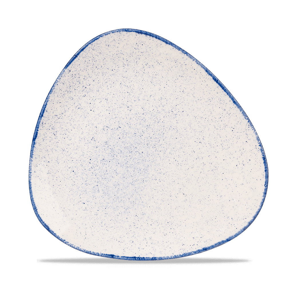 Stonecast Hints Indigo Lotus Plate 11 1/4" Box 12