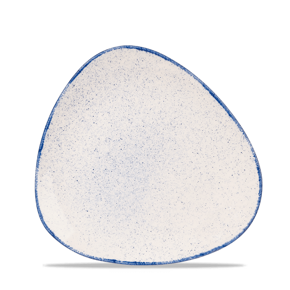 Stonecast Hints Indigo Lotus Plate 9 5/8" Box 12