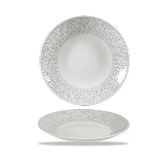 Isla Spinwash Shale Grey Deep Coupe Plate 9 7/8" Box of 12 (3-5 Working Days Delivery)